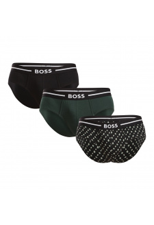 3PACK men's briefs BOSS multicolored