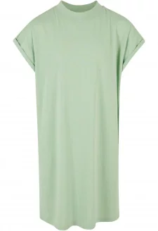 Girls Turtle Extended Shoulder Dress vintagegreen