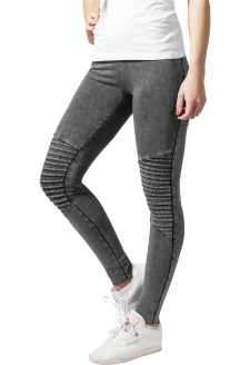 Ladies Denim Jersey Leggings darkgrey