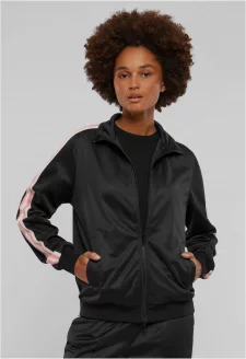Ladies Retro Track Jacket black
