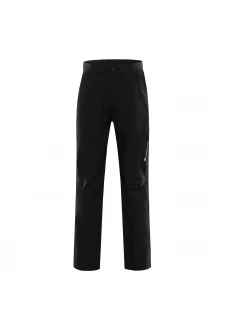 Dětské softshellové kalhoty ALPINE PRO ATEMO black
