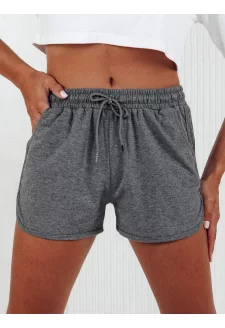Women's dark gray sports shorts GO SPORT Dstreet SY0415