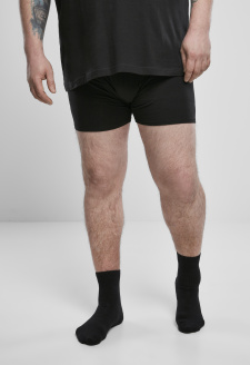 Men Boxer Shorts 2-Pack black/charcoal