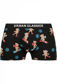 Organic X-Mas Boxer Shorts 3-Pack teddy aop+jasper+navy