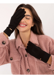 Black women's gloves for smartphone