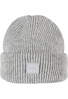 Knitted Wool Beanie heathergrey