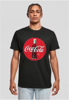 Coca Cola Bottle Logo Tee black