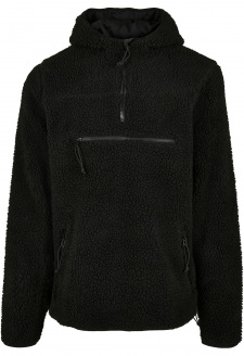 Teddyfleece Worker Pullover black