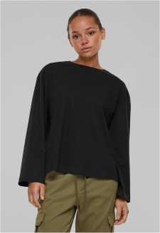 Ladies Organic Oversized Longsleeve black