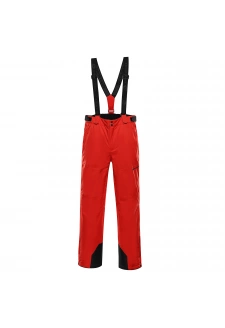 Pánské lyžařské kalhoty ALPINE PRO EDES 2 olympic red