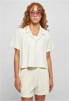 Ladies Towel Resort Shirt palewhite