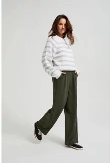 WOMEN'S TROUSERS Z-SP-4510 D.OLIVE
