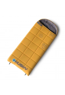Three-season children's sleeping bag Kids Gizmo mustard