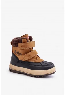 Insulated Boys' Snow Boots Lee Cooper Camel