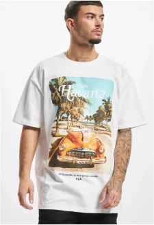 Havana Vibe Oversize Tee white