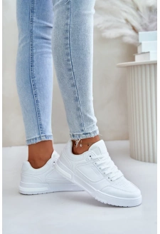 Women's sneakers Big Star Hi-Poly System White