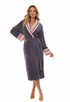 Madame Long Bathrobe Onyx Onyx