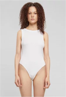 Ladies Rib Tank Body 2-Pack white+white