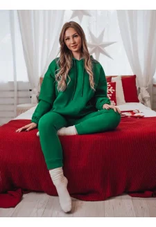 Women's tracksuit set KSENIIA PREMIUM green Dstreet AY1111