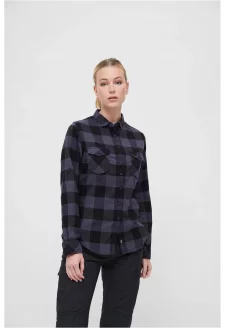 Amy Flanell Shirt GIRLS black/grey