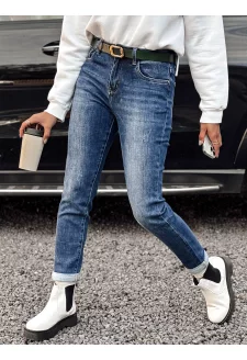 Women's jeans JELVANI blue Dstreet UY2236