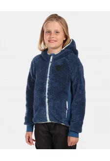Girls' Warm Sweatshirt Kilpi NORKA-JG Dark Blue