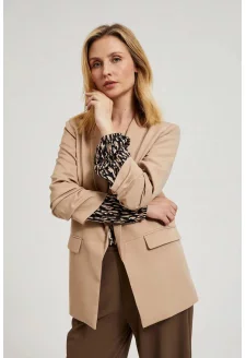 WOMEN'S JACKETS Z-MR-4508 L.BROWN