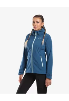 Women's softshell jacket Kilpi RAVIA-W Dark Blue
