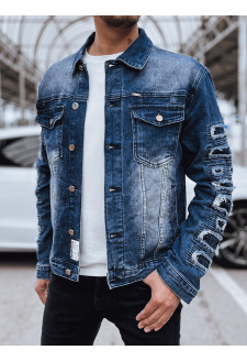 Men's blue denim jacket Dstreet TX4723