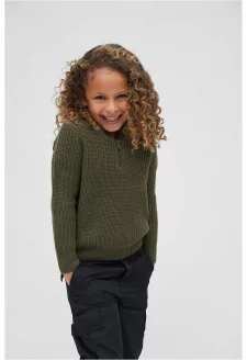 Kids Marine Troyer Pullover olive