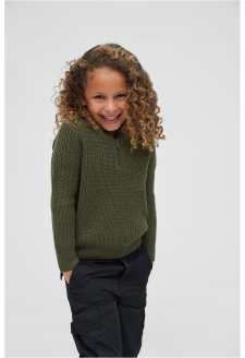 Kids Marine Troyer Pullover olive