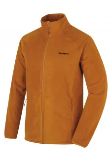 Pánský fleecová mikina Aflee M mustard