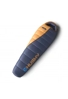 Synthetic winter sleeping bag Enjoy short blue/orange