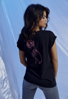 Ladies Only Love Tee black