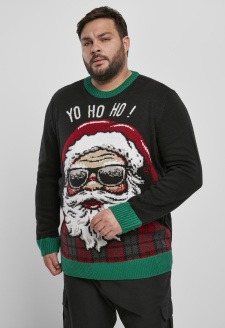 Ho Ho Ho Sweater black