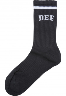 DEF College Socks black