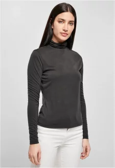 Ladies Modal Turtleneck Longsleeve black