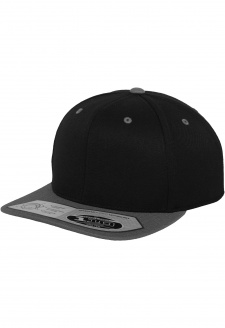 110 Fitted Snapback blk/gry