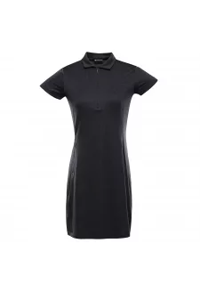 Dámské rychloschnoucí šaty ALPINE PRO EDELA 2 black