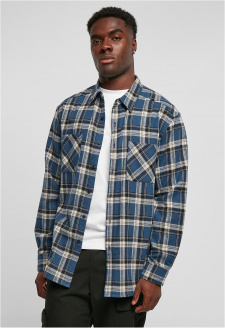 Lake Check Shirt darkblue/whitesand