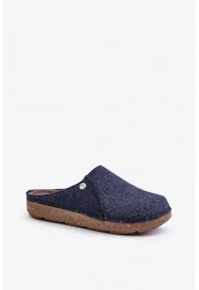 Men's home slippers Inblu dark blue