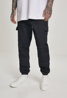 Cargo Jogging Jeans rinsed wash